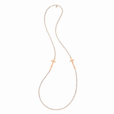 Damhalsband Folli Follie 1N13T005R (80 cm)
