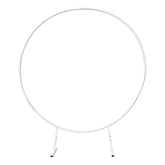 Dekorationsställning Vit Rund - 150 cm