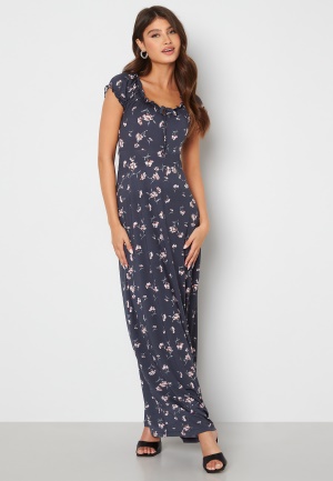 Happy Holly Tessie maxi dress Navy / Floral 48/50S