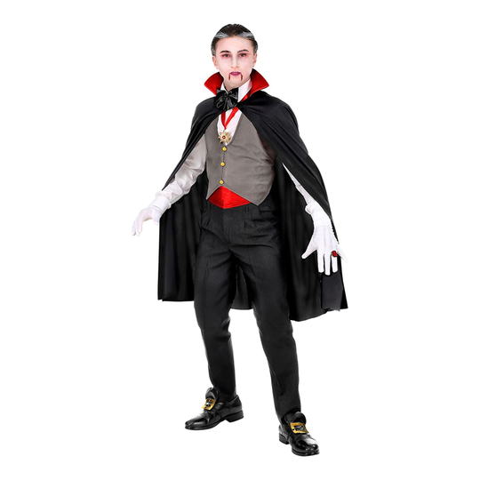 Välklädd Vampyr Barn Maskeraddräkt - Small