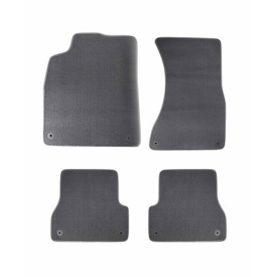 Set med bilgolvmattor OCC Motorsport ELEGANCE Grå