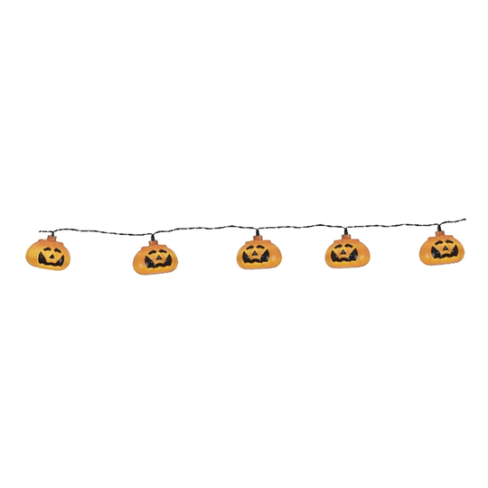 LED Ljusslinga Halloween Pumpor