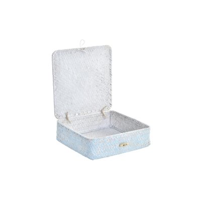 Korg - set DKD Home Decor Polyester Fibrer Boho Medelhavs (30 x 30 x 12 cm)