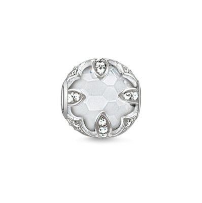 Dampärlor Thomas Sabo K0143-690-14 Vit (1,1 cm)