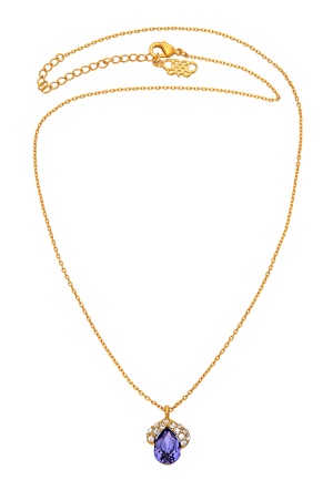 LILY AND ROSE Petite Grace Necklace Tanzanite One size