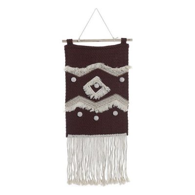 Väggdekoration DKD Home Decor Polyester Tapeter Boho