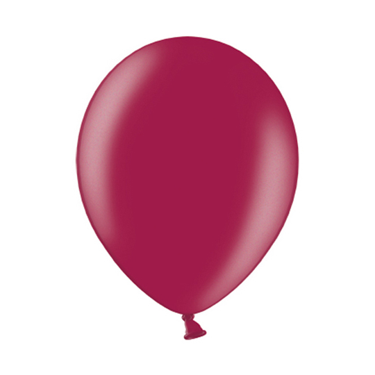Ballonger - Metallic - Vinröda