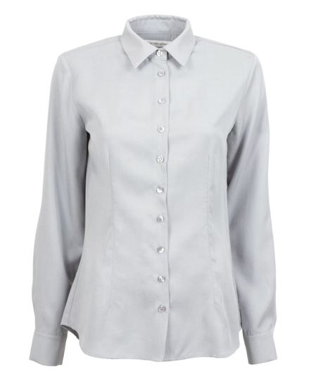 Blus tilde soft i lyocell grå