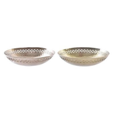 Bordsdekoration DKD Home Decor Gyllene Koppar Aluminium Arab (29 x 29 x 7 cm) (2 antal)
