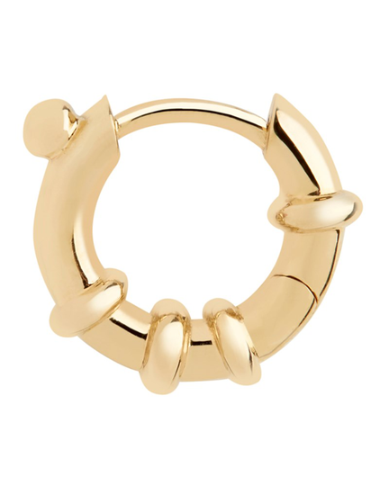 Örhänge spring huggie guld