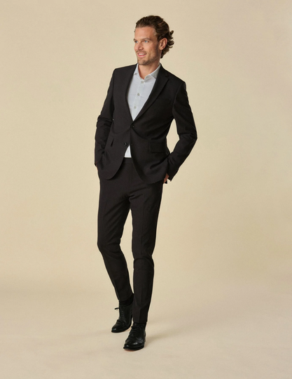 Essential Suit Black Check