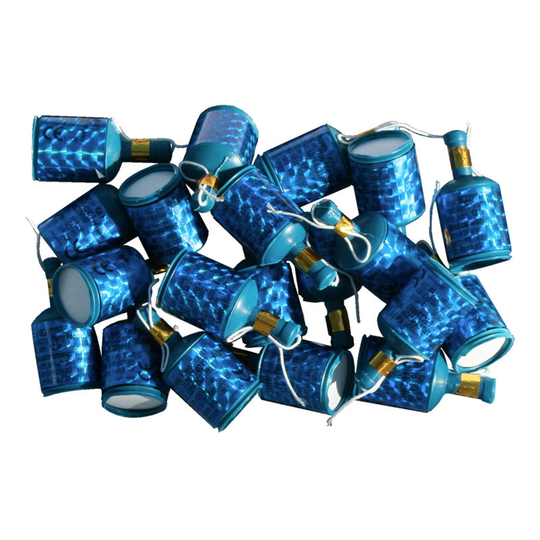 Party Poppers Blå - 20-pack