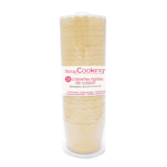 Stabila bakformar - ScrapCooking - Kraft