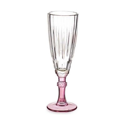 Champagneglas Exotic Glas Rosa 6 antal (170 ml)