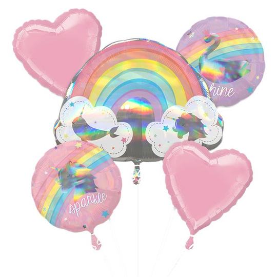 Ballongbukett - Magical Rainbow