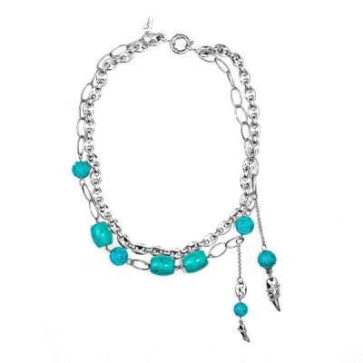 Damhalsband Folli Follie 2N9F028T (30 cm)