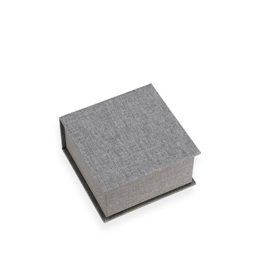 Ask med lock stengrå 120x120x60 mm