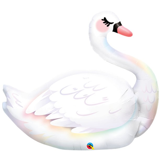 Folieballong - Swan