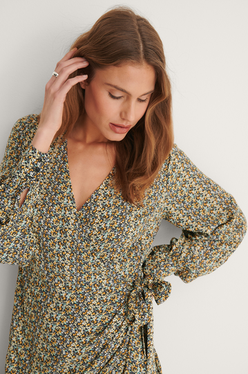 NA-KD Boho Maxiklänning - Flower