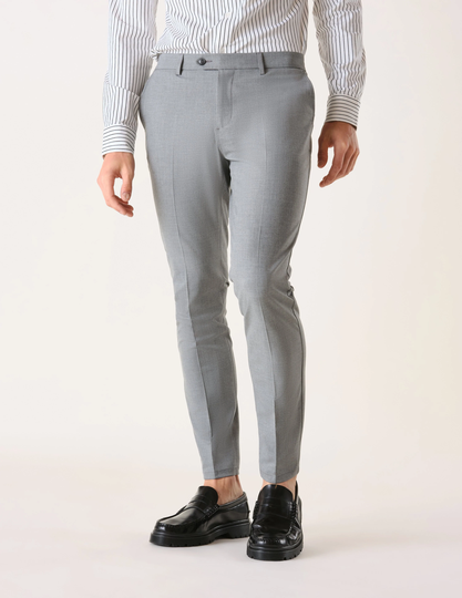 Essential Suit Pants Slim Cloud Grey