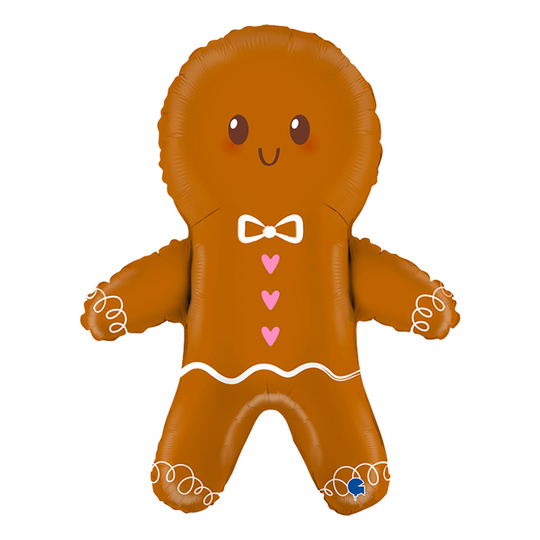 Folieballong Pepparkaksgubbe