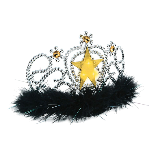 Tiara med Lysande Guldstjärna - One size