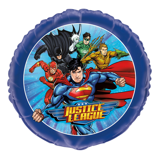 Folieballong Rund Justice League