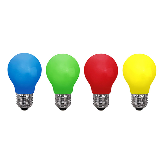 Lampa E27 LED - Blå