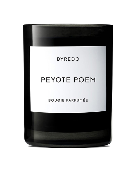 Peyote poem candle svart 240 g