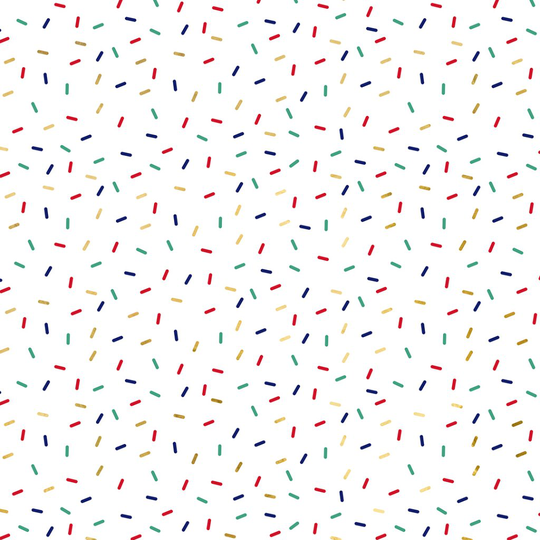 Presentpapper - Sprinkles - Färgglad