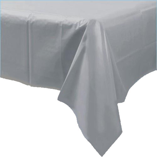 Bordsduk - Plast - Silver