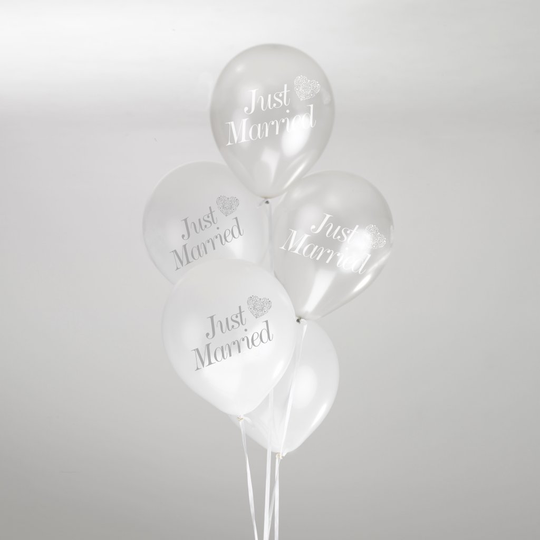 Ballonger - Just Married - Silver