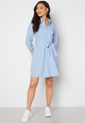 BUBBLEROOM Scarlett shirt dress Light blue 44