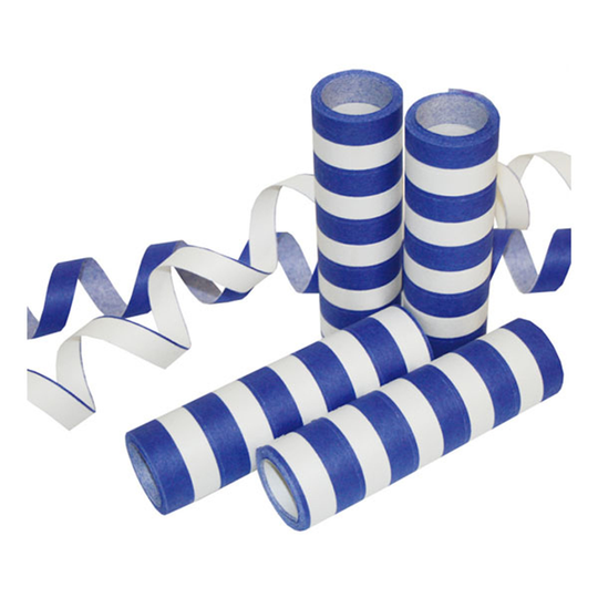 Serpentin Blå/Vit