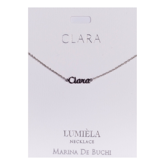 Namnhalsband Silver - Clara