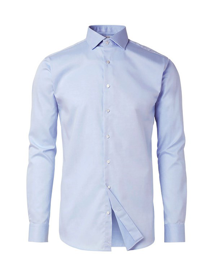 Skjorta grand twill slim fit ljusblå