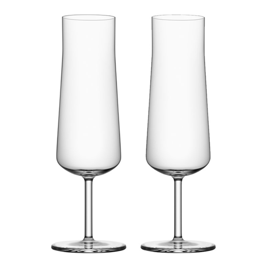 Informal champagneglas klar 22 cl