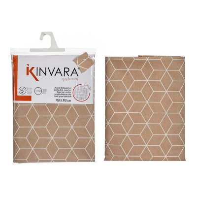 Bordsduk Tunn kanvas Abstrakt Beige (140 x 180 cm)