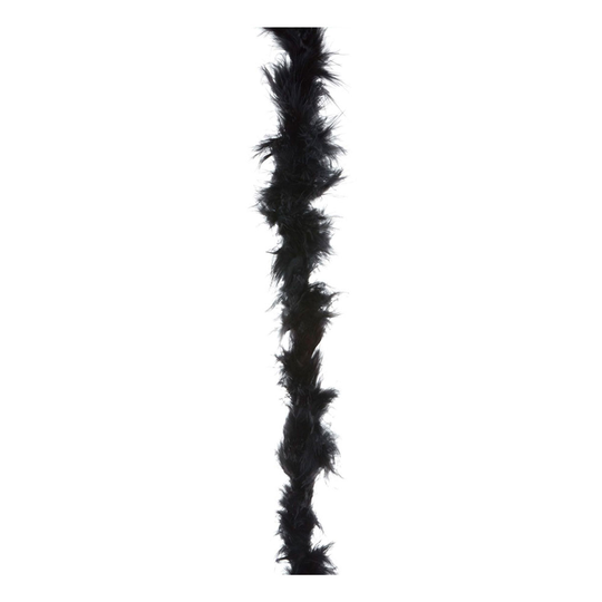 Marabou Fjäderboa Svart
