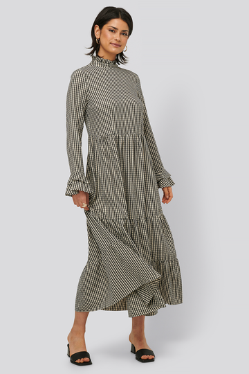 NA-KD Boho Maxiklänning - Multicolor