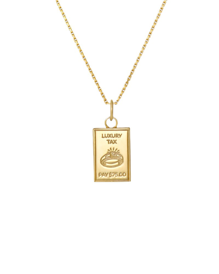 Halsband luxury tax guld
