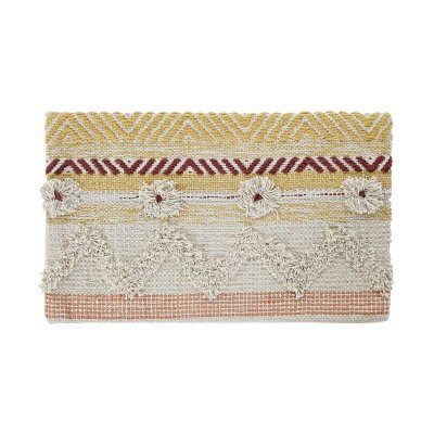 Kuddfodral DKD Home Decor Multicolour Frans Boho (50 x 3 x 30 cm)