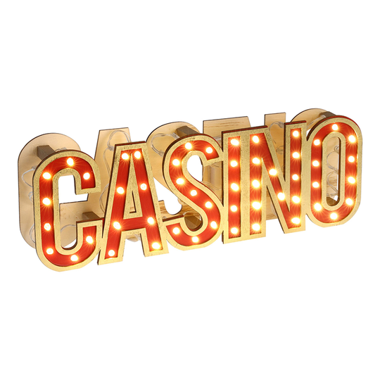 Bordsdekoration Casino LED