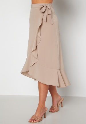 Bubbleroom Care Gillie Wrap Skirt Mole 46