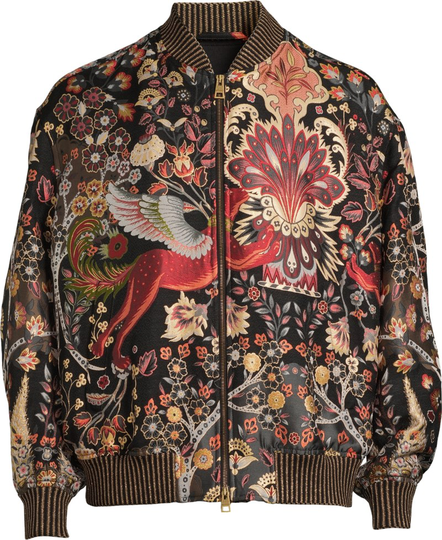 Bomberjacka fantasy 1s970 svart