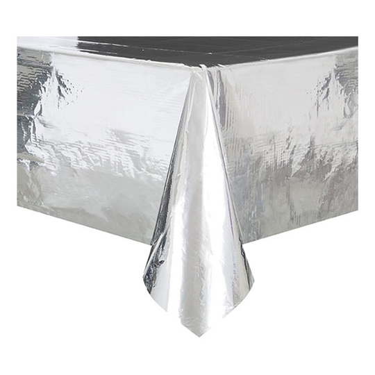 Plastduk Silver Metallic