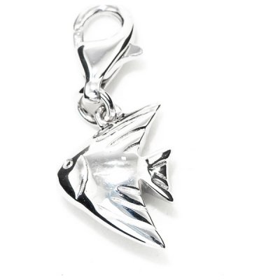 Dampärlor Xenox CHARM_PEZ Silvrig (1 cm)