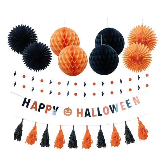 Dekorationskit Happy Halloween