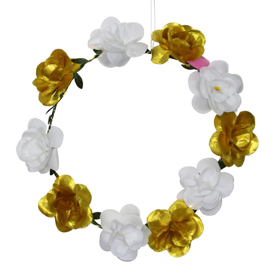 Blomkrans med LED
