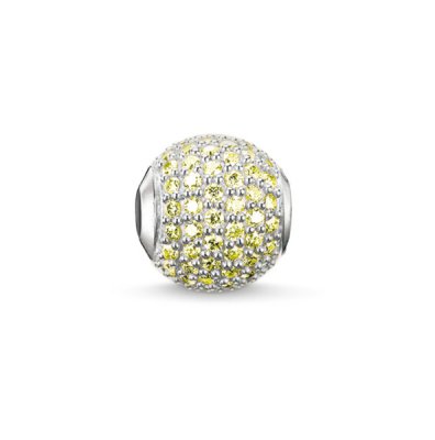 Dampärlor Thomas Sabo K0123-051-33 (1,10 cm) Grön (1,1 cm)